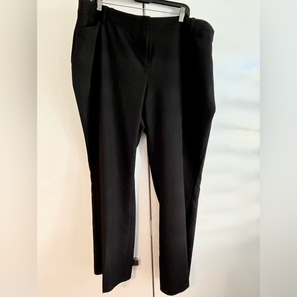 Liz Claiborne Women’s Audra Mid Rise Straight Leg Trousers